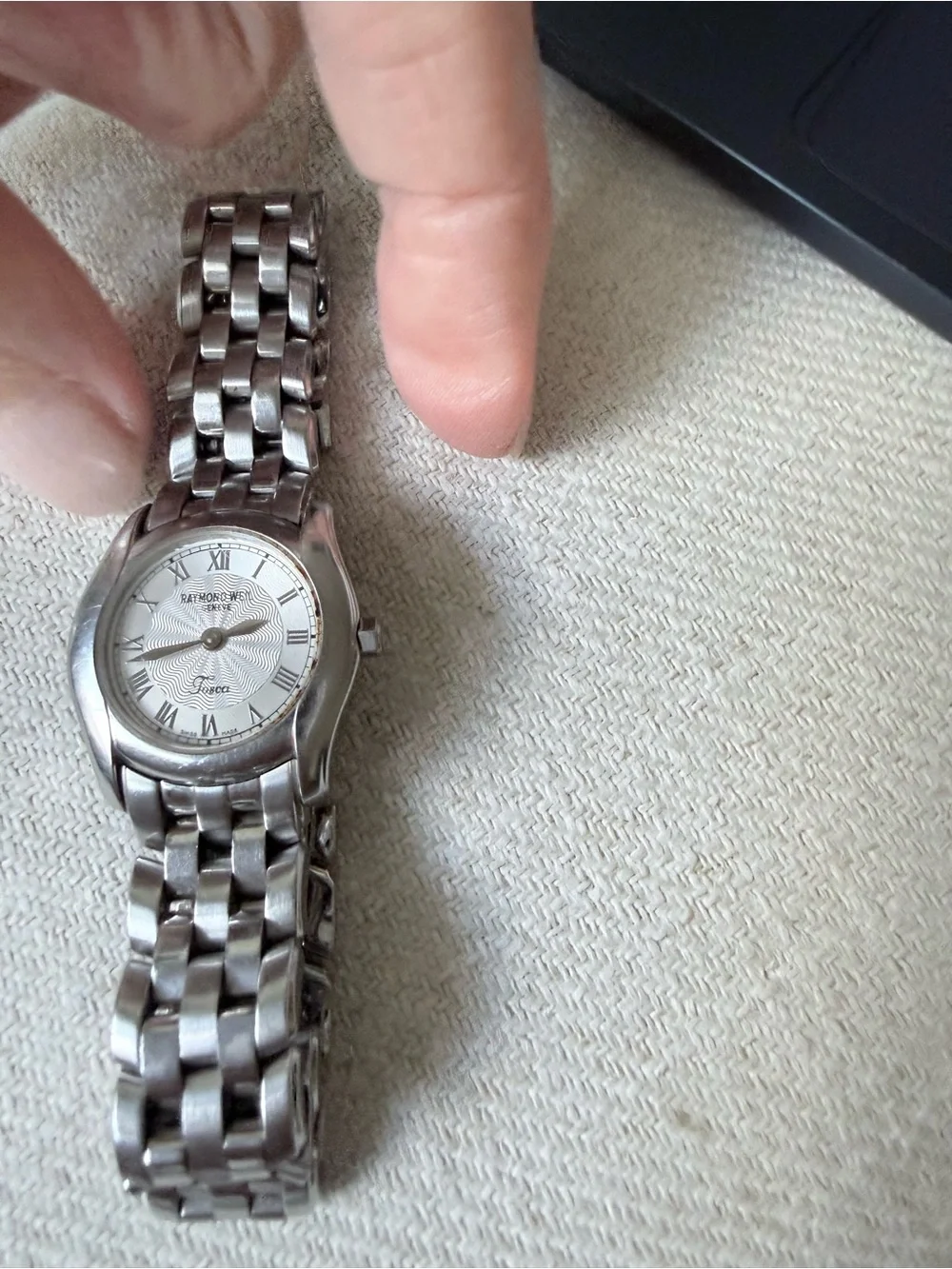 Raymond Weil Silver women’s Stainless Steel Watch with Roman Dial